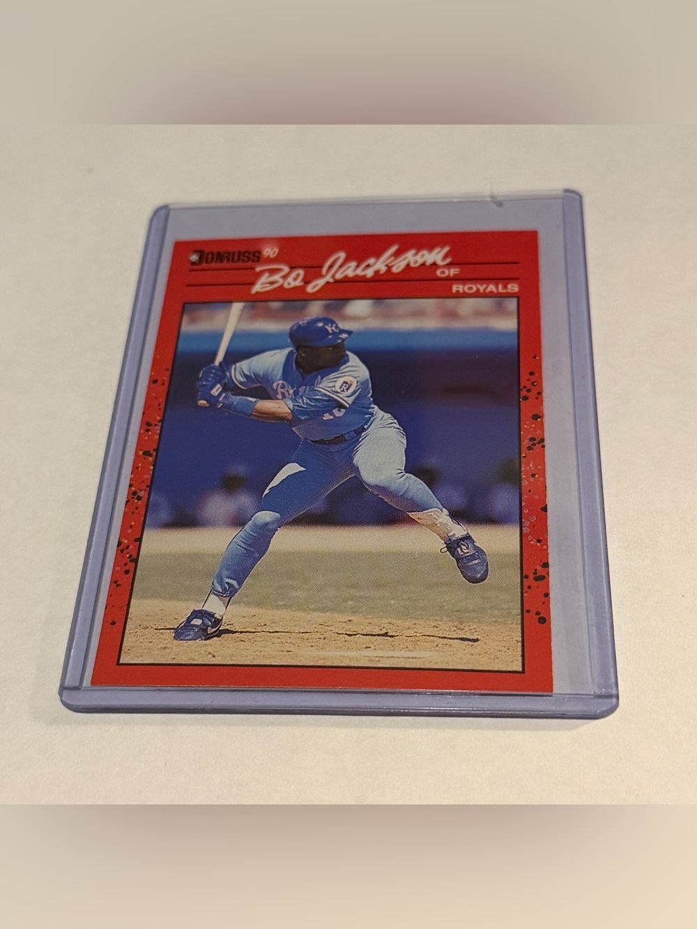 Bo Jackson 1990 Donruss Baseball card #61 Vintage Collectible